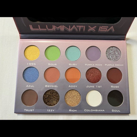 *FREE* ILLUMINATI X ISA Glam Eyeshadow Pallete - Picture 2 of 3